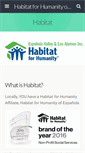 Mobile Screenshot of habitatevla.org